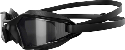 Syze noti Speedo Hydropulse, pamje e gjerë, jastëkë të butë, ngjyrë e zezë