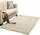 Тапет Living Room Dense Soft Plush Shaggy, 250x300 cm, долг мек плюшен, крем беж