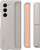 Këllëf telefoni Samsung Galaxy Z Fold5 Standing Case, me rrip, ngjyrë rërë