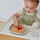 Pjatë ushqimi b.box 2in1 Suction Plate, me vakum, me ndarëse, latte