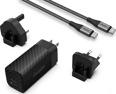 Karikues muri Energizer Ultimate PD 90W, GaN, USB‑C, i zi