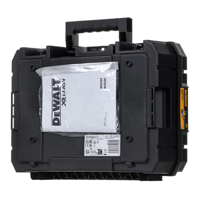 Sharrë orbitale Dewalt DCS335NT, pa furça, 18V, e verdhë