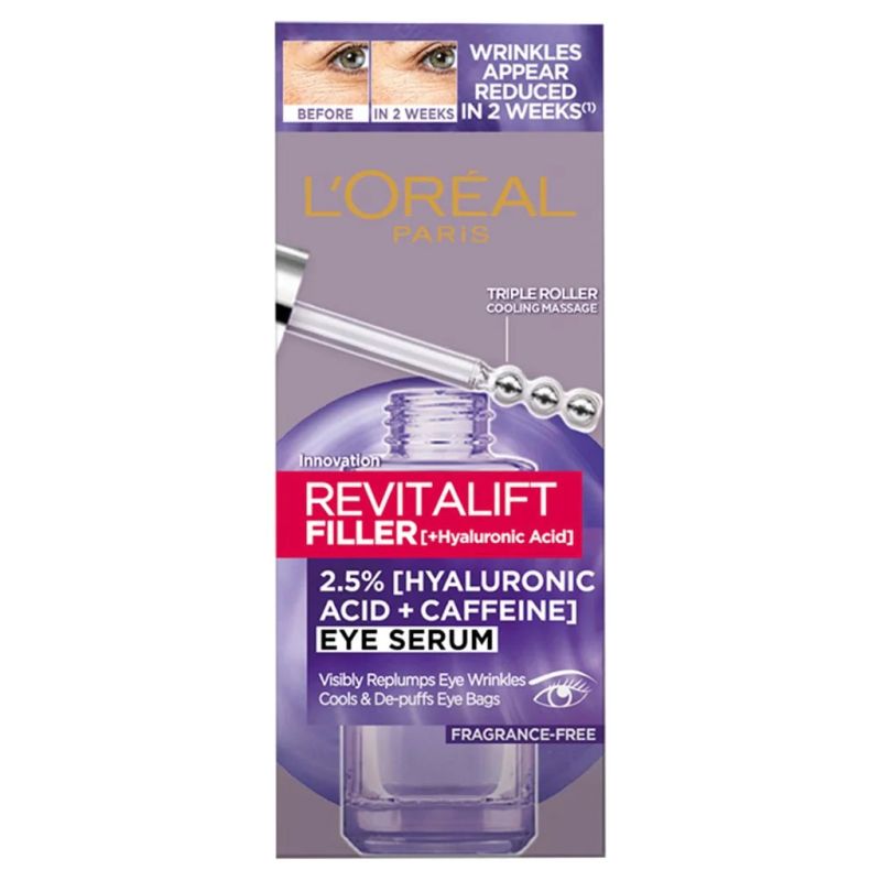 L'Oréal Paris Revitalift Filler Hyaluronic Acid Anti-Wrinkle Serum 30ml