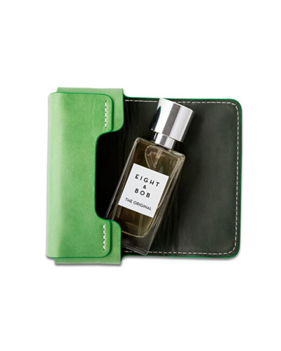 Këllëf mbrojtës për parfum Eight & Bob Grass Green Leather, 30 ml