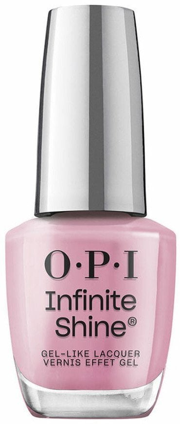 Llaku i thonjve OPI Infinite Shine Flamingo Your Own Way, rozë me shkëlqim