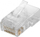Prizë rrjeti RJ45, CAT 5e, UTP, transparente