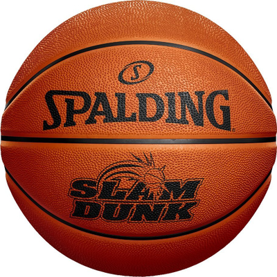 Топка за кошарка Spalding Slam Dunk, големина 5, портокалова