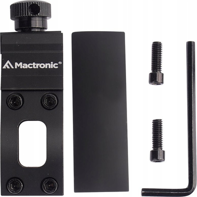 Mbajtëse elektrik dore Mactronic Picatinny, alumin, për 20–23 mm, e zezë