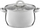 Tenxhere Ambition Berry, 8.5L, çelik inox, me kapak xhami