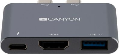 Stacion dokimi Canyon CNS-TDS01DG, Thunderbolt 3, gri