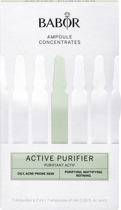 Ampула за лице Babor Active Purifier, 7x2ml, за мрсна кожа, сина
