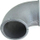 Gyp alumini TurboWorks Elbow Cast 90°, 89mm, argjendtë