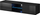 Kredencë TV HIT Black, 140 cm, LED blu, e zezë me shkëlqim