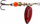 Karrem Flash Aglia Long Redbo, argjend 4 / 17g