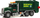 Kamion lodër koshash Toy Garbage Truck 9525, me drita dhe zë, 38cm, shumëngjyrësh