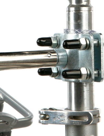 Mbajtëse sedile biçiklete Trixie Bicycle Saddle Mount, metal, për Biker Set, argjendtë