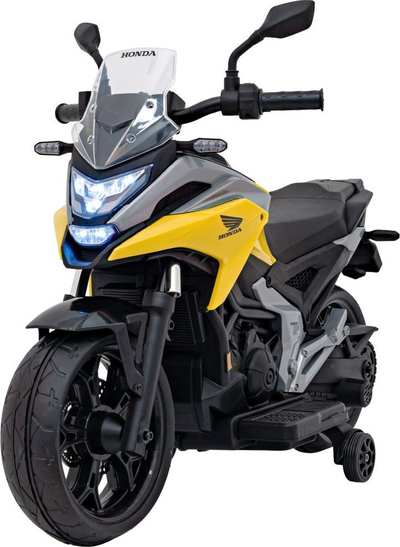 Motoçikletë elektrike për kalamaj Honda NC750X, 70W, me bateri, e verdhë