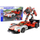 Konstruktora Speed Mecha Porsche 963, 347 copa, makinë garash edhe robot, e kuqe me të bardhë