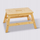Stol shkalle bambu 1 hap, 38.5 x 26 x 25 cm, bambu natyrale