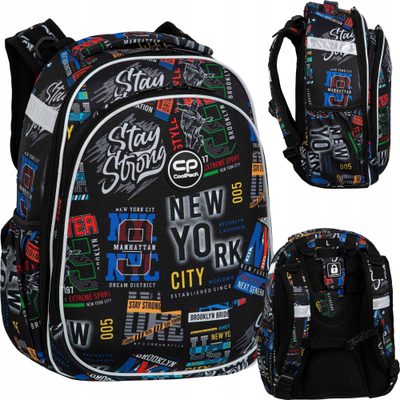Çantë shpine Patio Coolpack Turtle Big City, 2 ndarje, 25L, shumëngjyrëshe