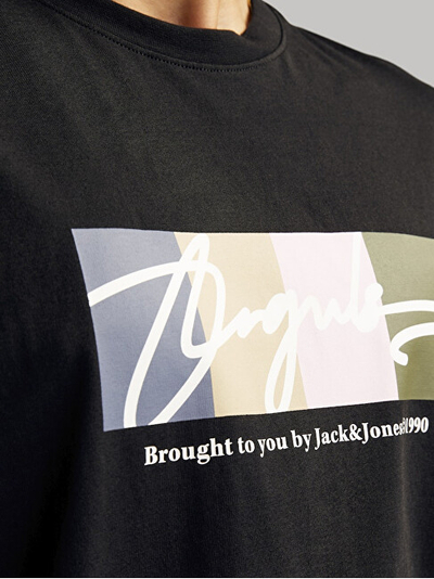 Bluzë për meshkuj Jack&Jones, e zezë