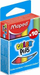 Shkumësa me ngjyra Maped DS 10 Chalk, set, shumëngjyrëshe