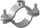 Kapëse montimi NICZUK PST 64G3/4, për tuba 63-65 mm, e galvanizume