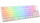 Tastierë gaming Ducky One 3 Aura White TKL, Cherry MX Speed Silver, RGB, e bardhë