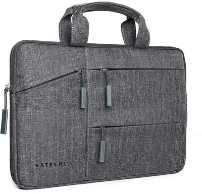 Çantë Satechi për laptop 15", e hirtë
