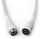 Кабел тастатура Glorious Coiled USB C Artisan Braided, aviator 5 pin, Ghost White