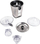 Shtrydhëse agrumesh Rommelsbacher ZP 60 E, motor i fuqishëm, çelik inox, argjendtë