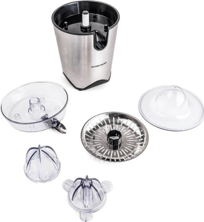 Shtrydhëse agrumesh Rommelsbacher ZP 60 E, motor i fuqishëm, çelik inox, argjendtë