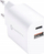 Karikues rrjeti Forcell 30W, 3A, 2 porta USB A dhe USB C, i bardhë