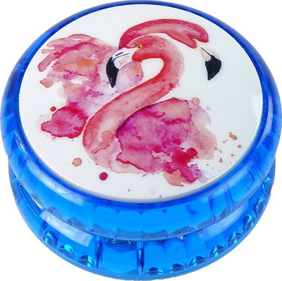 Lodër jojo LeanToys Fast Flaming, plastikë, për kalamaj 3+, blu