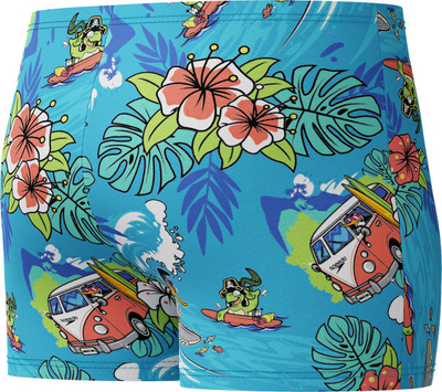 Rroba banje për çuna Speedo Learn to Swim Aquashort, print me shumë ngjyra, blu