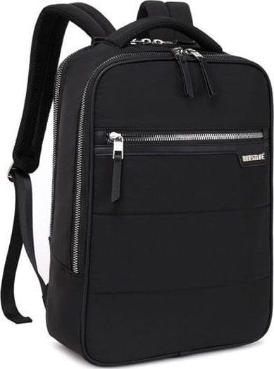 Çantë shpine BestLife Nacar BB-3769BK për laptop 15.6\", me USB, e zezë
