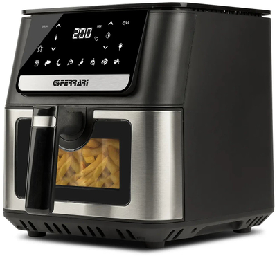 Fritezë me ajër G3 Ferrari G10207 Friggisano, 6.5L, 1700W, e zezë