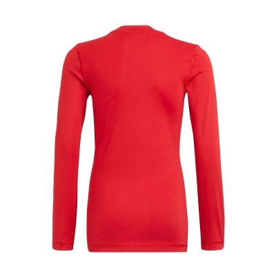 Детска компресивна блуза adidas Techfit Compression Jr H23154, со долги ракави, AEROREADY, црна