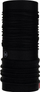 Bandanë multifunksionale BUFF Polar Solid, material polar, për dimër, e zezë