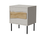 Komodinë anës shtratit Cama Meble Inserto, set 2 copë, 50x40x61.5cm, me LED, cashmere