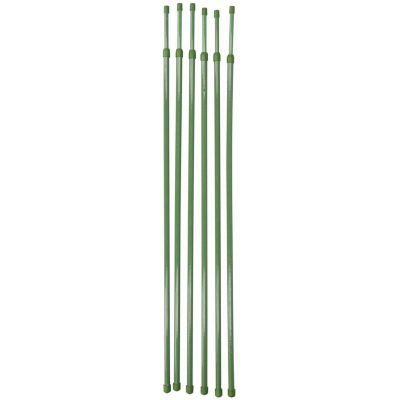 Set shkopinj mbajtës për bimë, 6 copë, 50–80 cm, jeshil