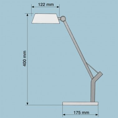 Lampë tavoline Tiross TS-1817, 8W, 48 LED, ngjyrë ari