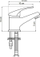 Сет за туширање SIROS Shower Set, шипка 70 cm, 3 функции, хром сива