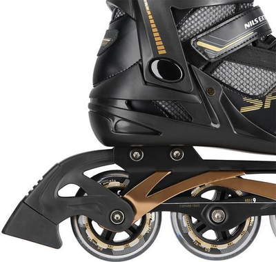 Patina inline Nils Extreme NA2150, rrota 80mm, madhësia 44, e zezë