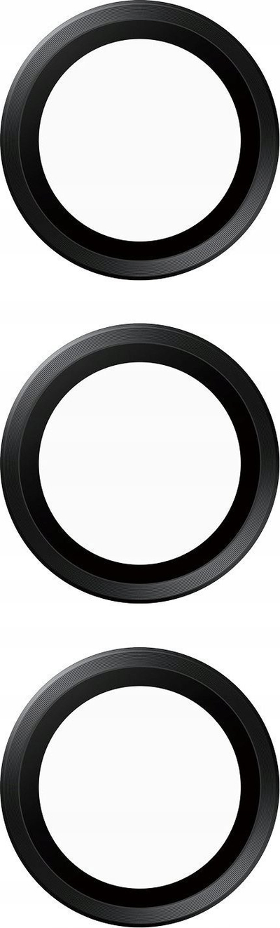 Mbrojtës kamere PanzerGlass Samsung Galaxy A35 Hoops, xham mbrojtës, kornizë alumini, i zi