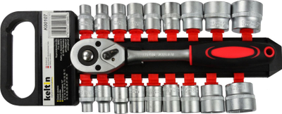 Сет клучеви доко KELTIN, ратчет 1/2", 8-32mm, 19 парчиња