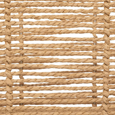 Set shporta Atmosphera Eugène Crates L30, letër e thurur, 35 x 17 x 24 cm, bezhë
