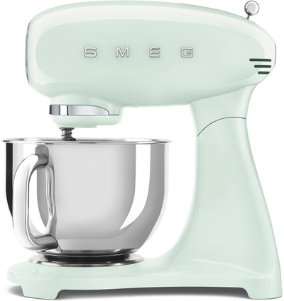 Mikser planetar Smeg SMF03PGEU, 800W, enë inoksi, pastel jeshile