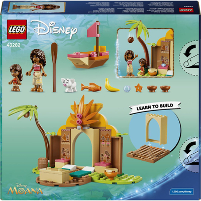 Set LEGO Disney Vaiana Shtëpia e Fshatit dhe Varka, 43282, 85 pjesë