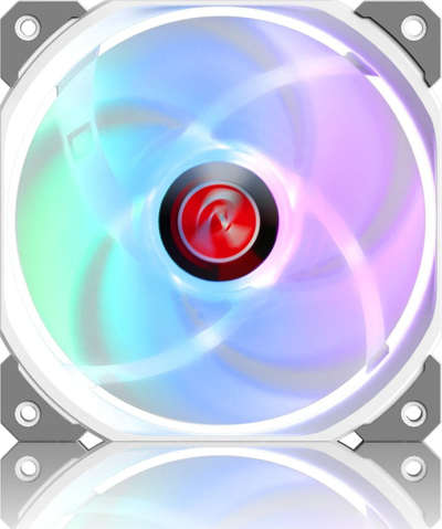 Ftohës Raijintek AGERAS 12 ARGB, 120 mm, i bardhë